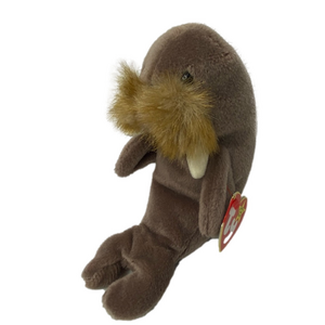 TY Beanie Babies Jolly the Walrus Original vintage Beanie Baby ALL CAPS error